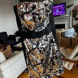 Sequence little black dress